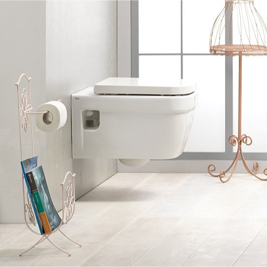 white toilet