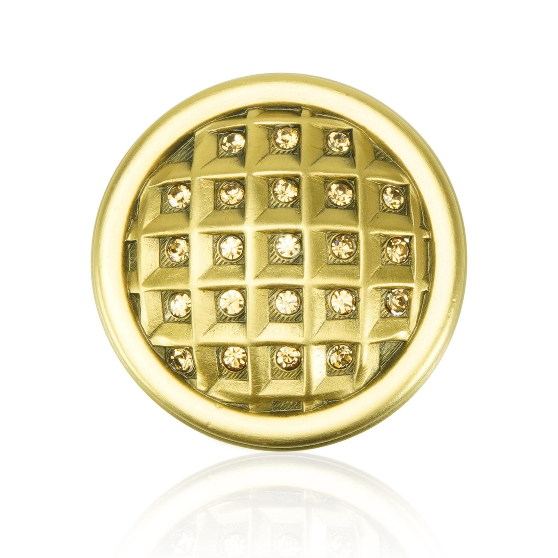 museum gold knob