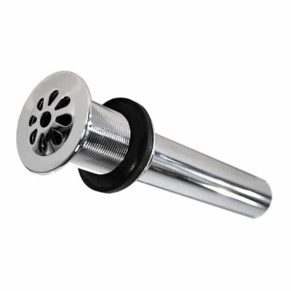 chrome sink grid drain