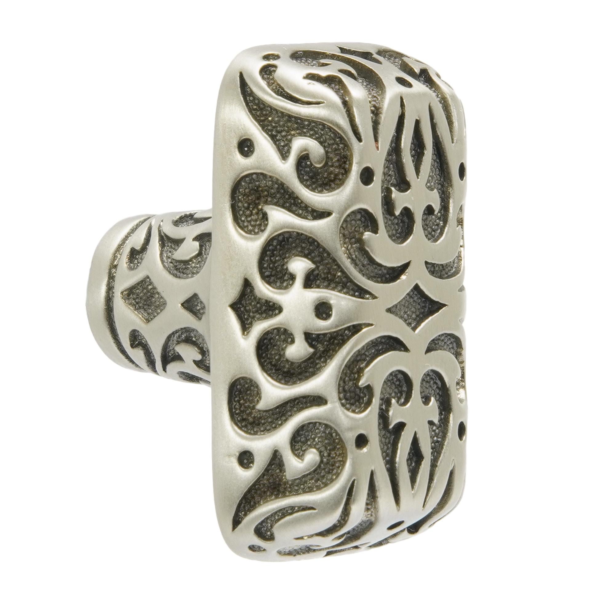 antique nickel knob
