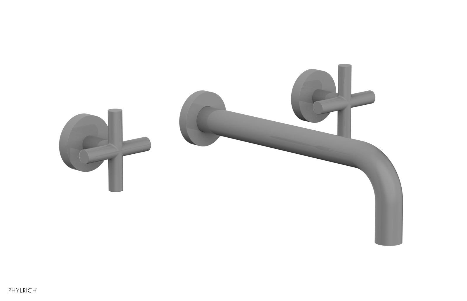 Phylrich TRANSITION Wall Lavatory Set 10" Spout - Cross Handles