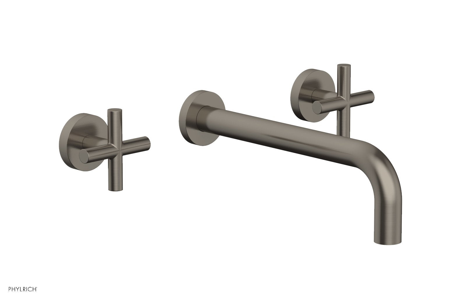 Phylrich TRANSITION Wall Lavatory Set 10" Spout - Cross Handles