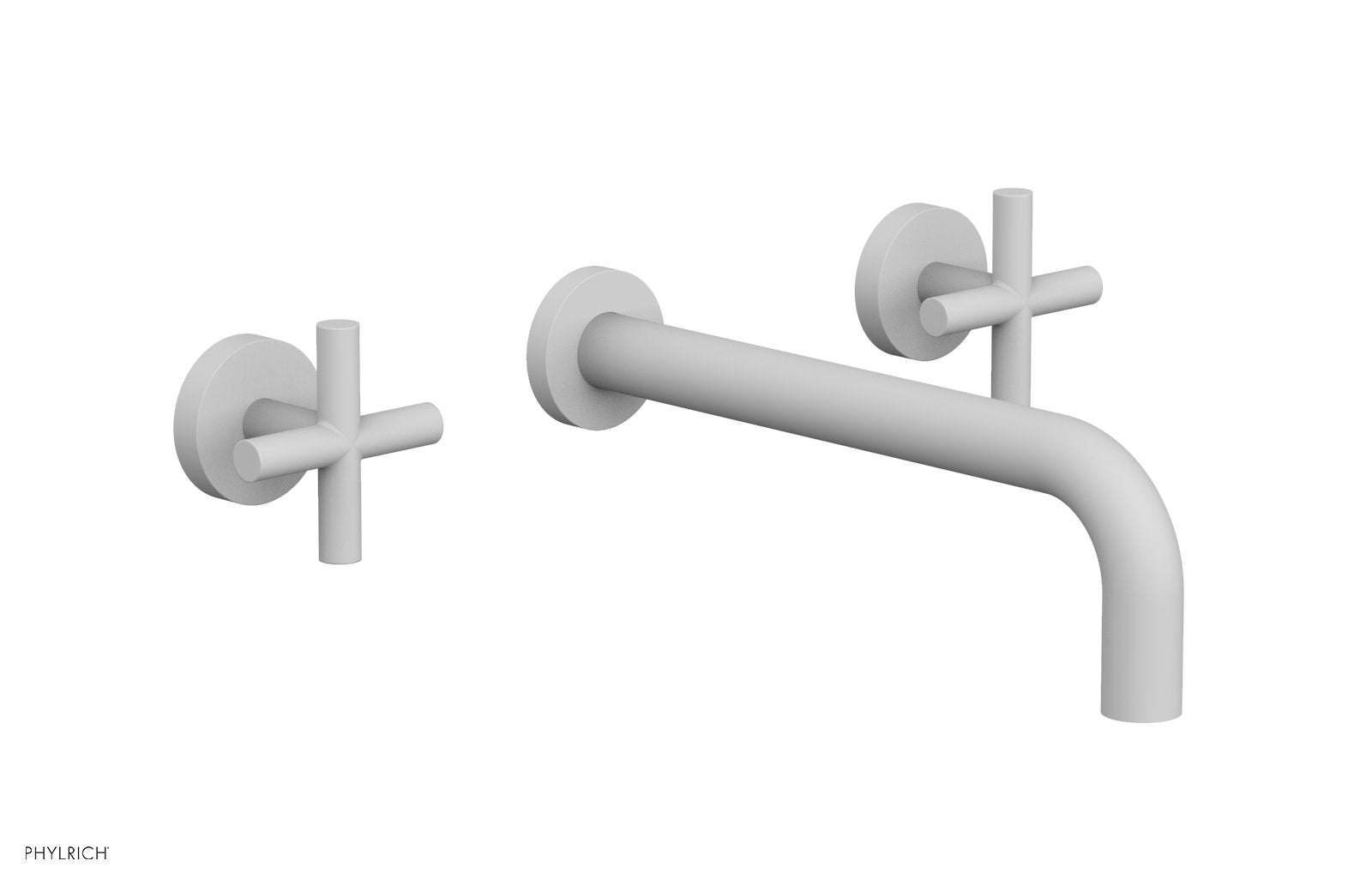 Phylrich TRANSITION Wall Lavatory Set 10" Spout - Cross Handles