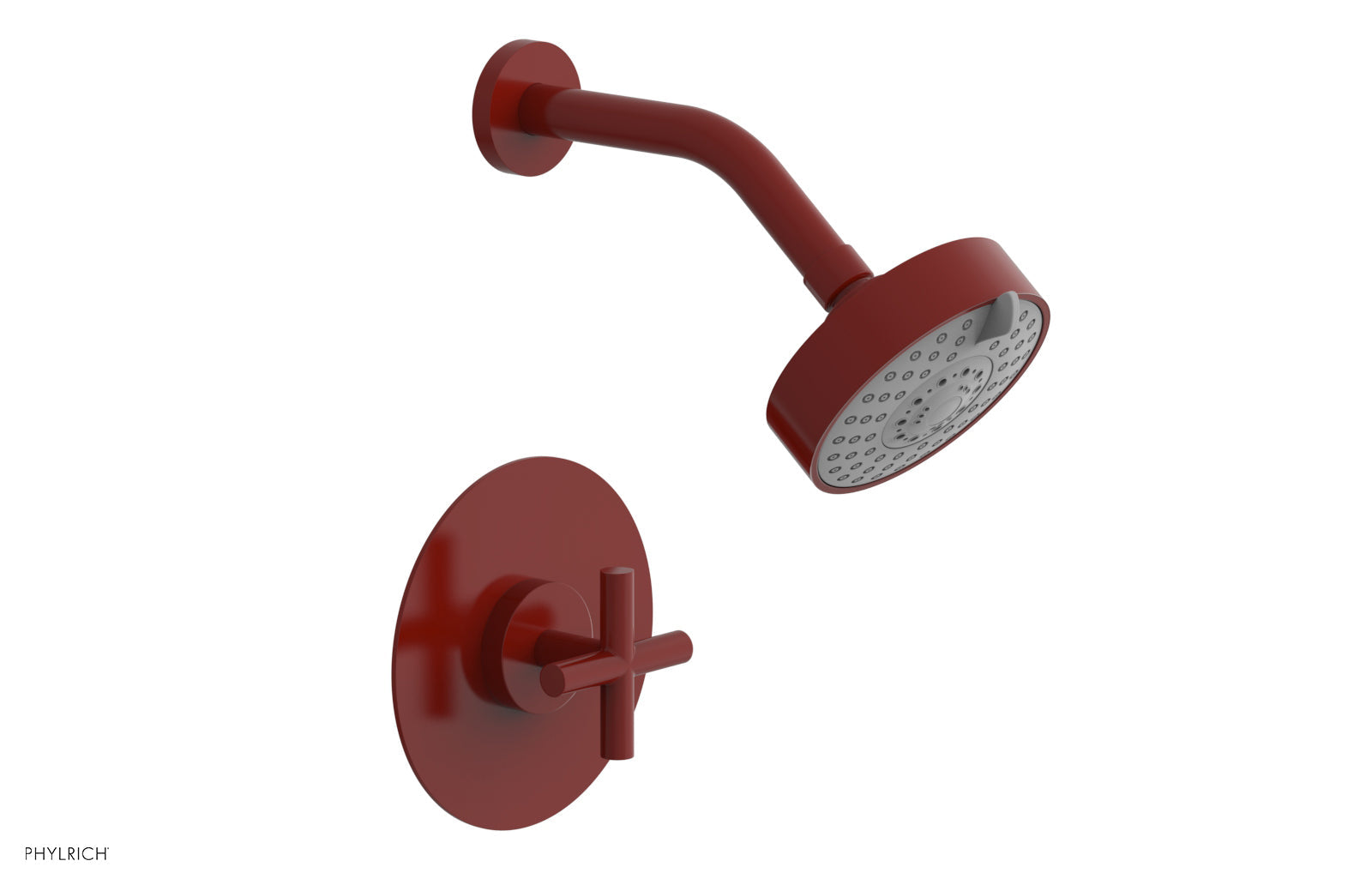Phylrich TRANSITION Pressure Balance Shower Set - Cross Handle