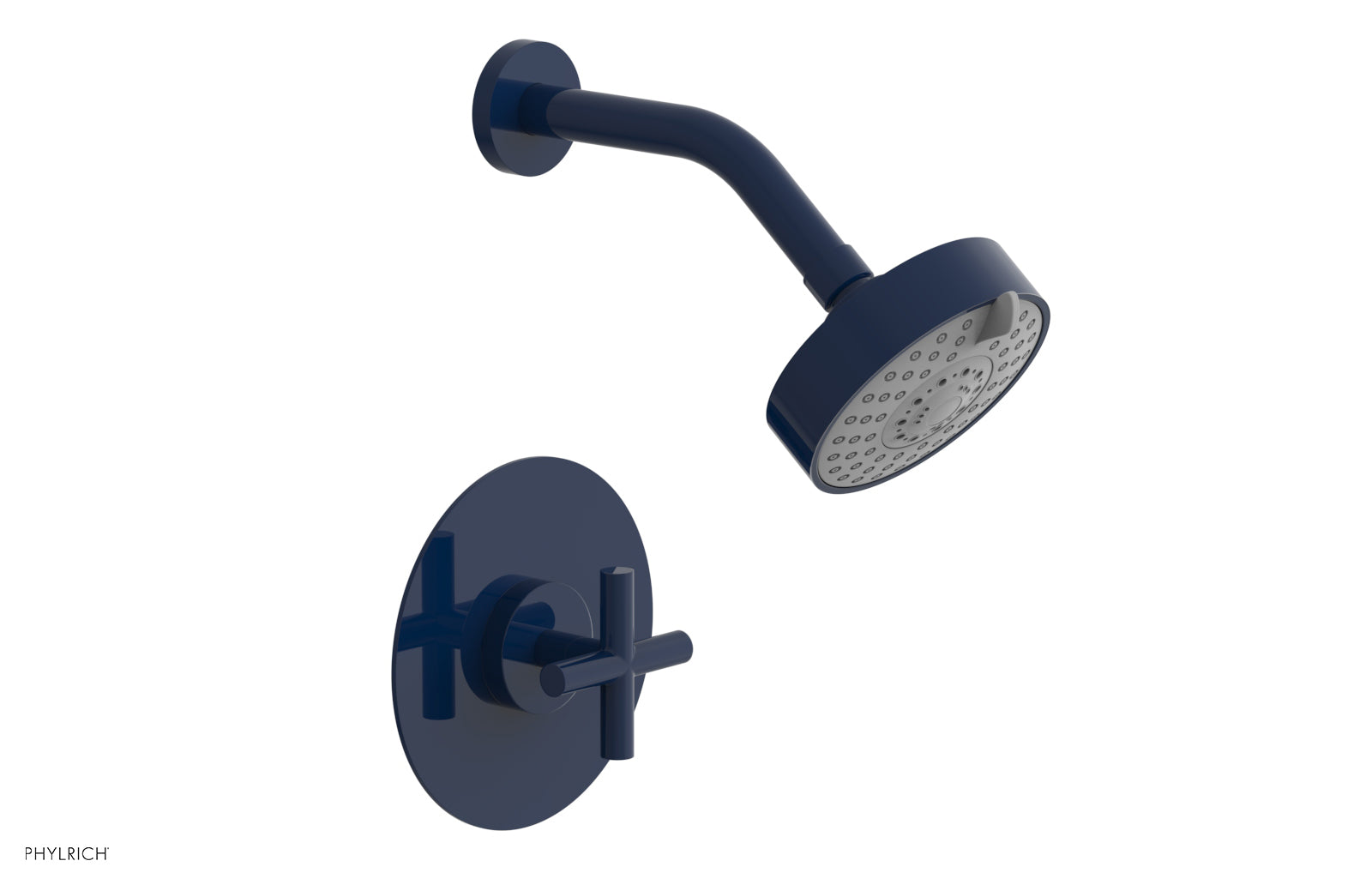 Phylrich TRANSITION Pressure Balance Shower Set - Cross Handle