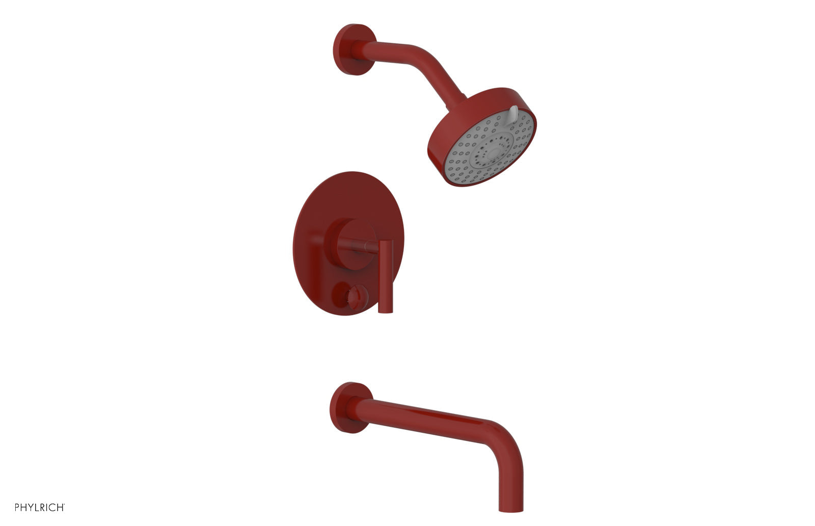 Phylrich TRANSITION Pressure Balance Tub & Shower Set 10" Spout - Lever Handle