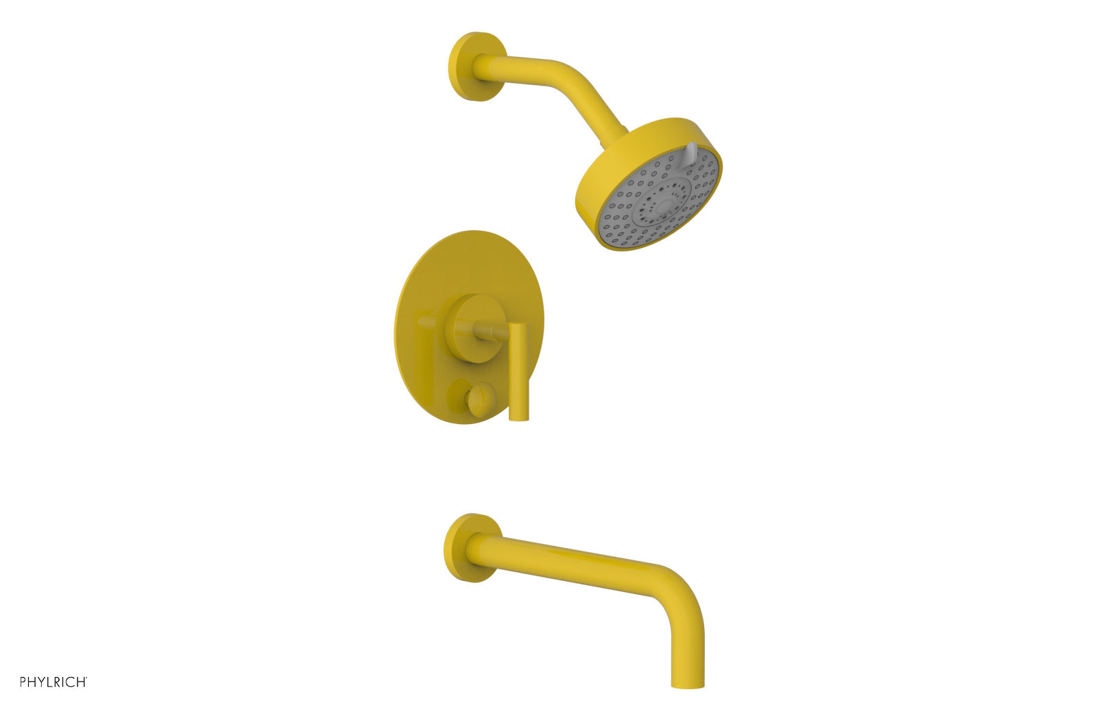 Phylrich TRANSITION Pressure Balance Tub & Shower Set 10" Spout - Lever Handle