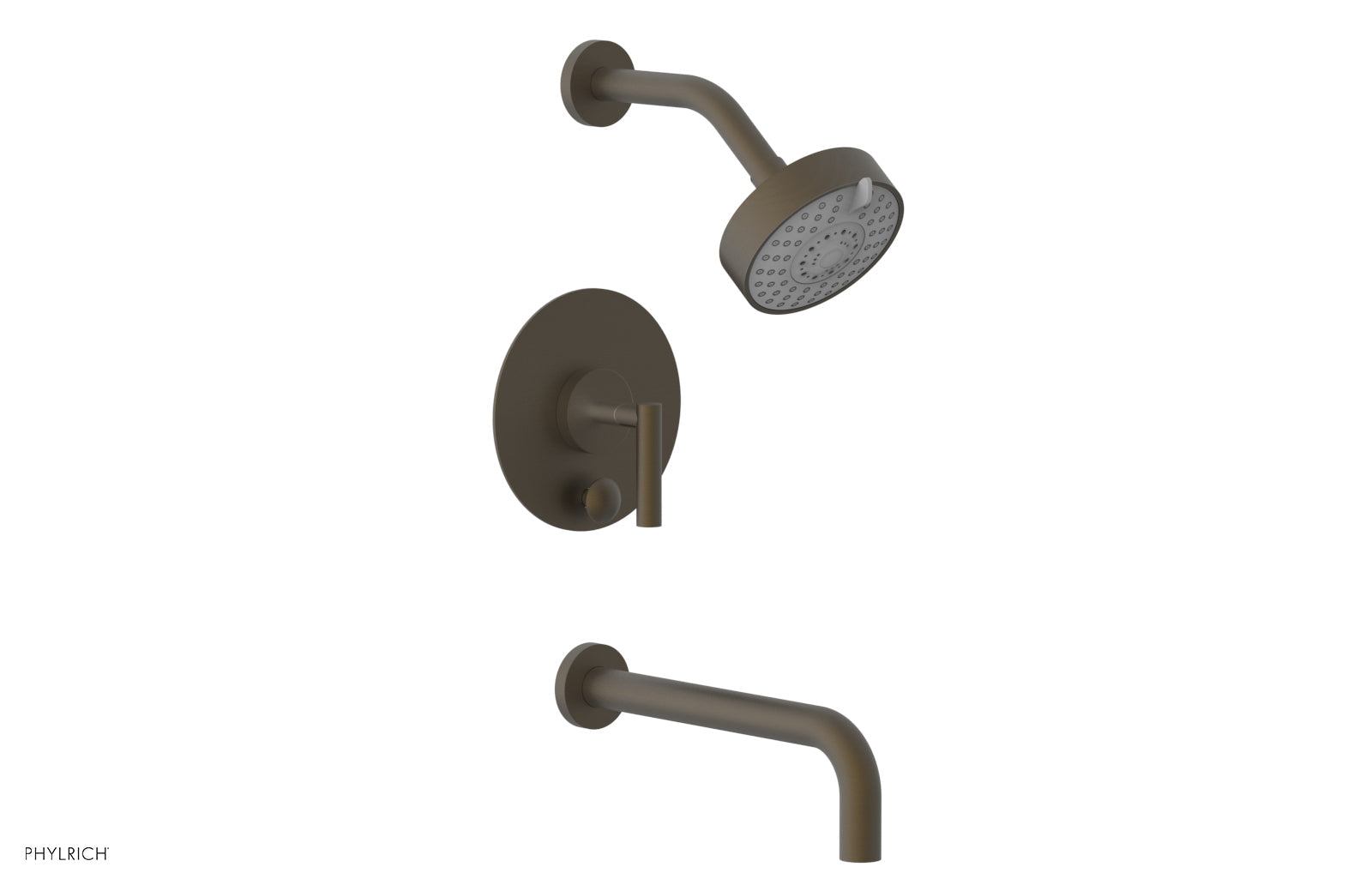 Phylrich TRANSITION Pressure Balance Tub & Shower Set 10" Spout - Lever Handle