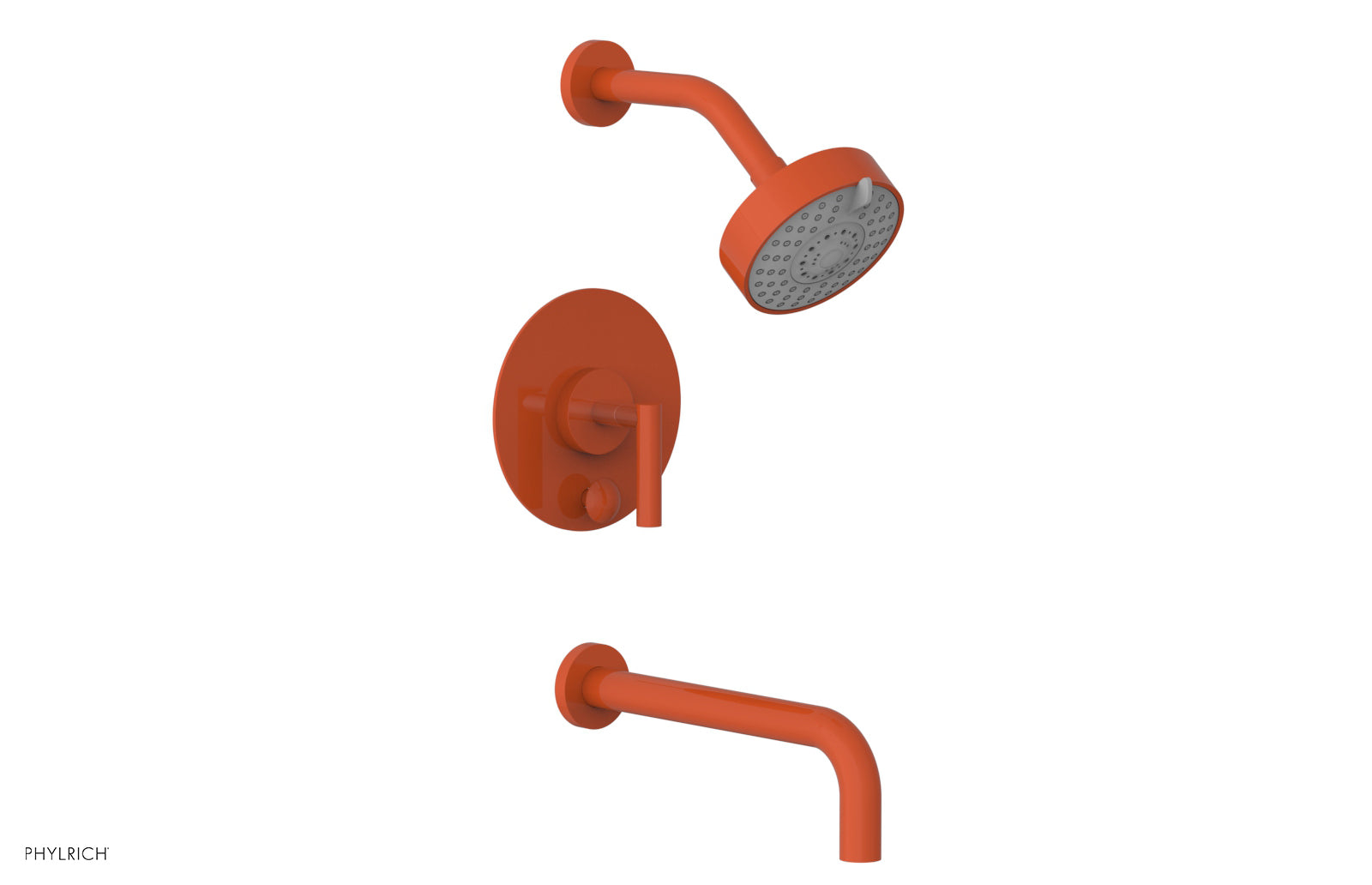 Phylrich TRANSITION Pressure Balance Tub & Shower Set 10" Spout - Lever Handle
