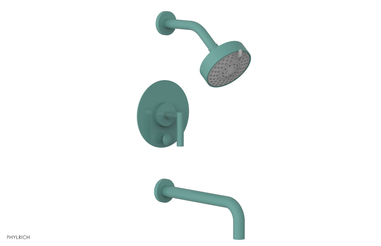 Phylrich TRANSITION Pressure Balance Tub & Shower Set 10" Spout - Lever Handle