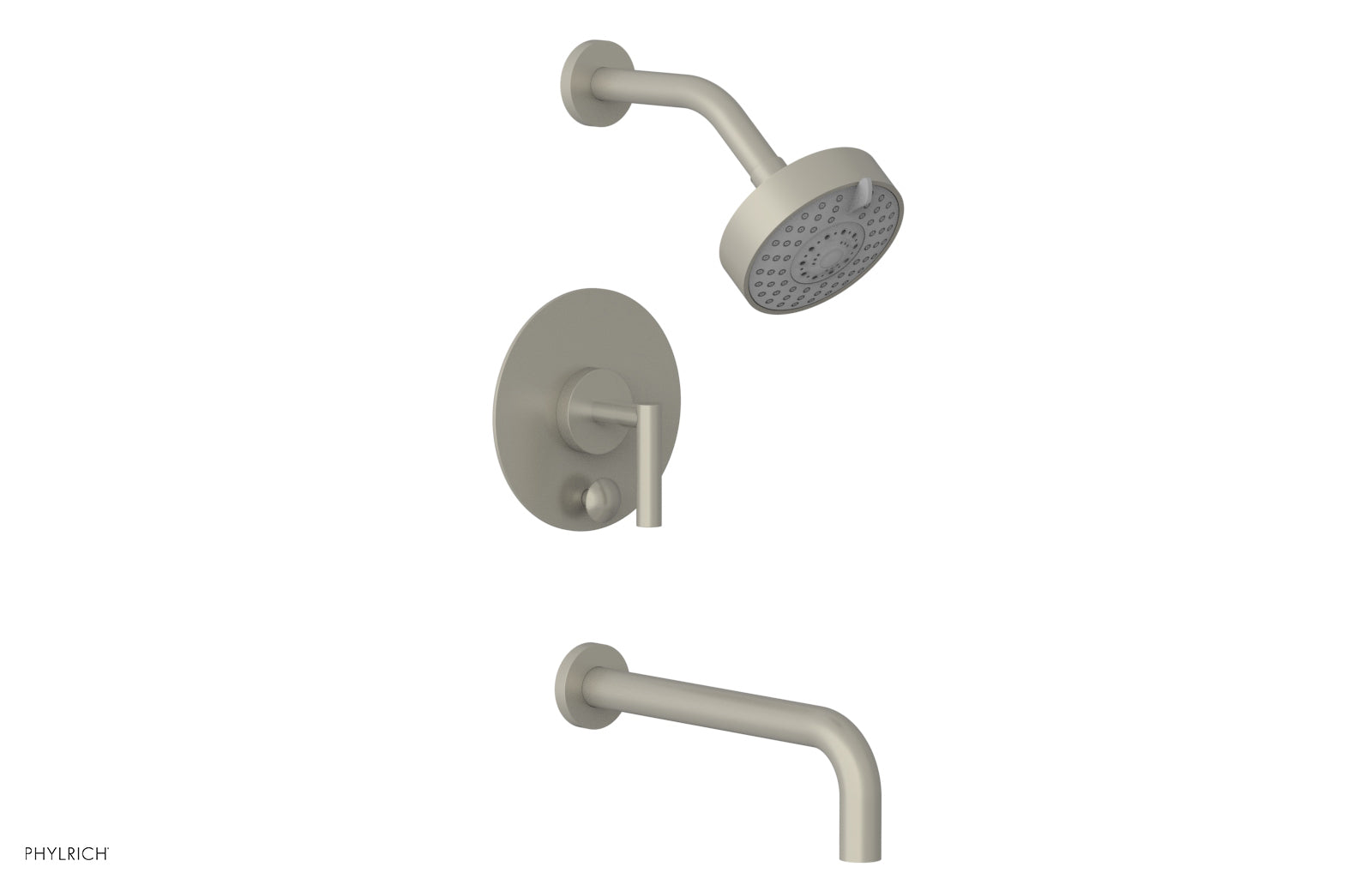 Phylrich TRANSITION Pressure Balance Tub & Shower Set 10" Spout - Lever Handle