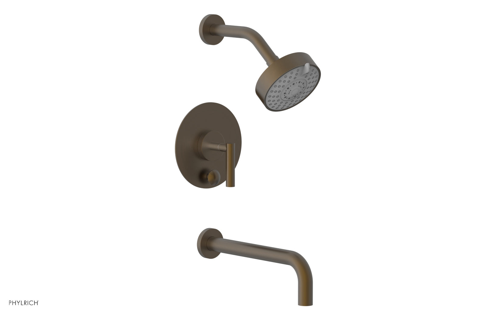Phylrich TRANSITION Pressure Balance Tub & Shower Set 10" Spout - Lever Handle