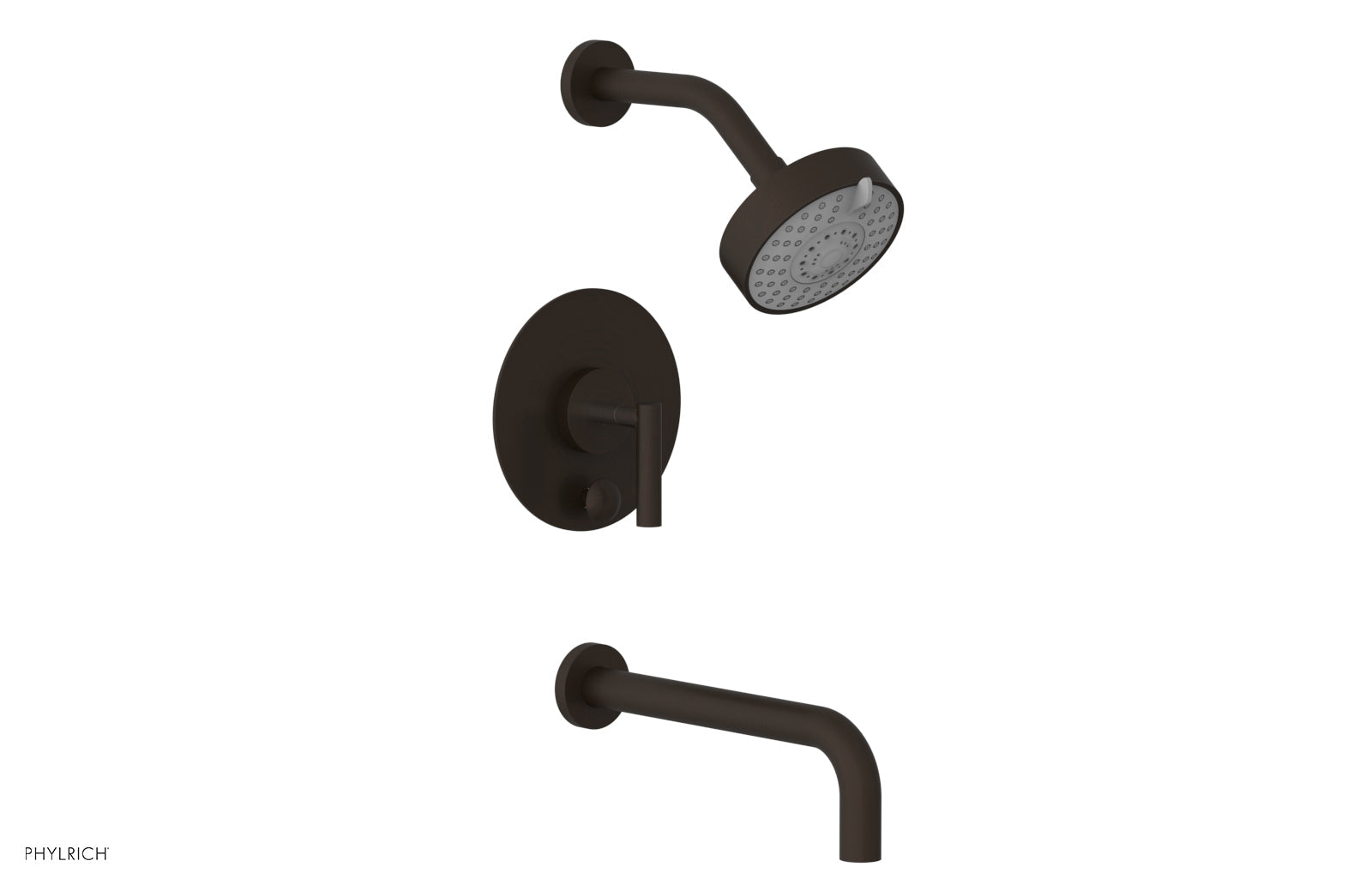 Phylrich TRANSITION Pressure Balance Tub & Shower Set 10" Spout - Lever Handle