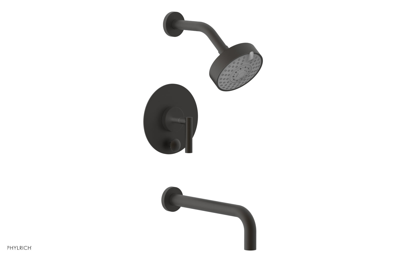 Phylrich TRANSITION Pressure Balance Tub & Shower Set 10" Spout - Lever Handle