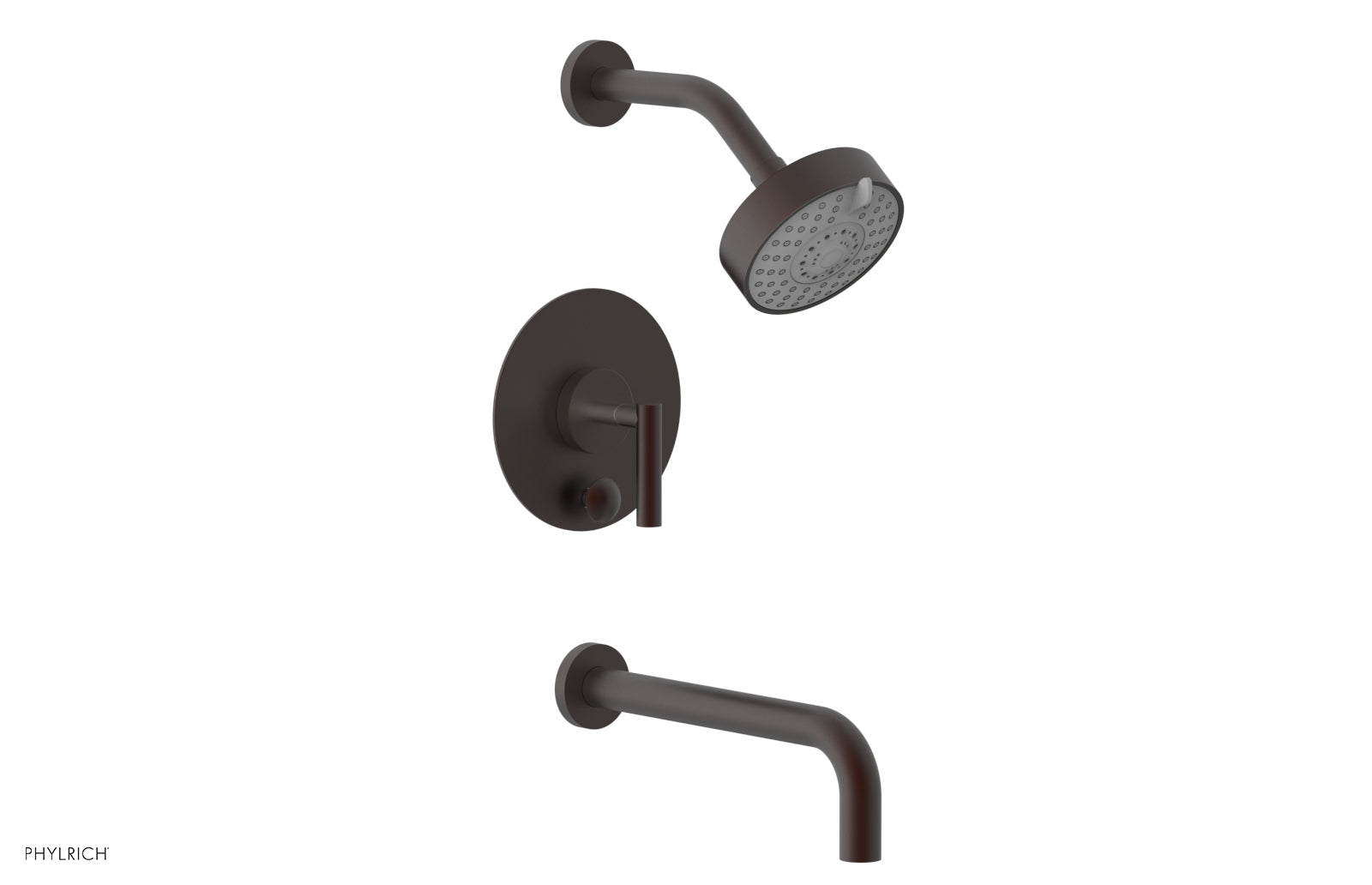Phylrich TRANSITION Pressure Balance Tub & Shower Set 10" Spout - Lever Handle