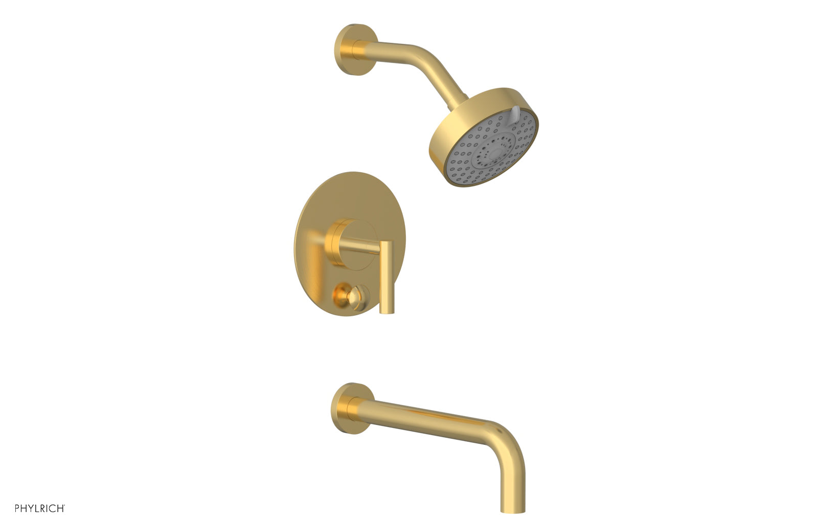 Phylrich TRANSITION Pressure Balance Tub & Shower Set 10" Spout - Lever Handle