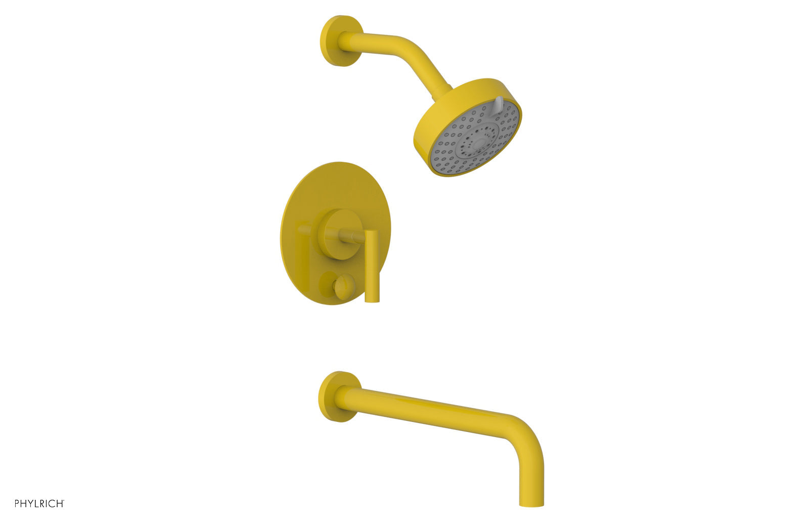 Phylrich TRANSITION Pressure Balance Tub & Shower Set 12" Spout - Lever Handle