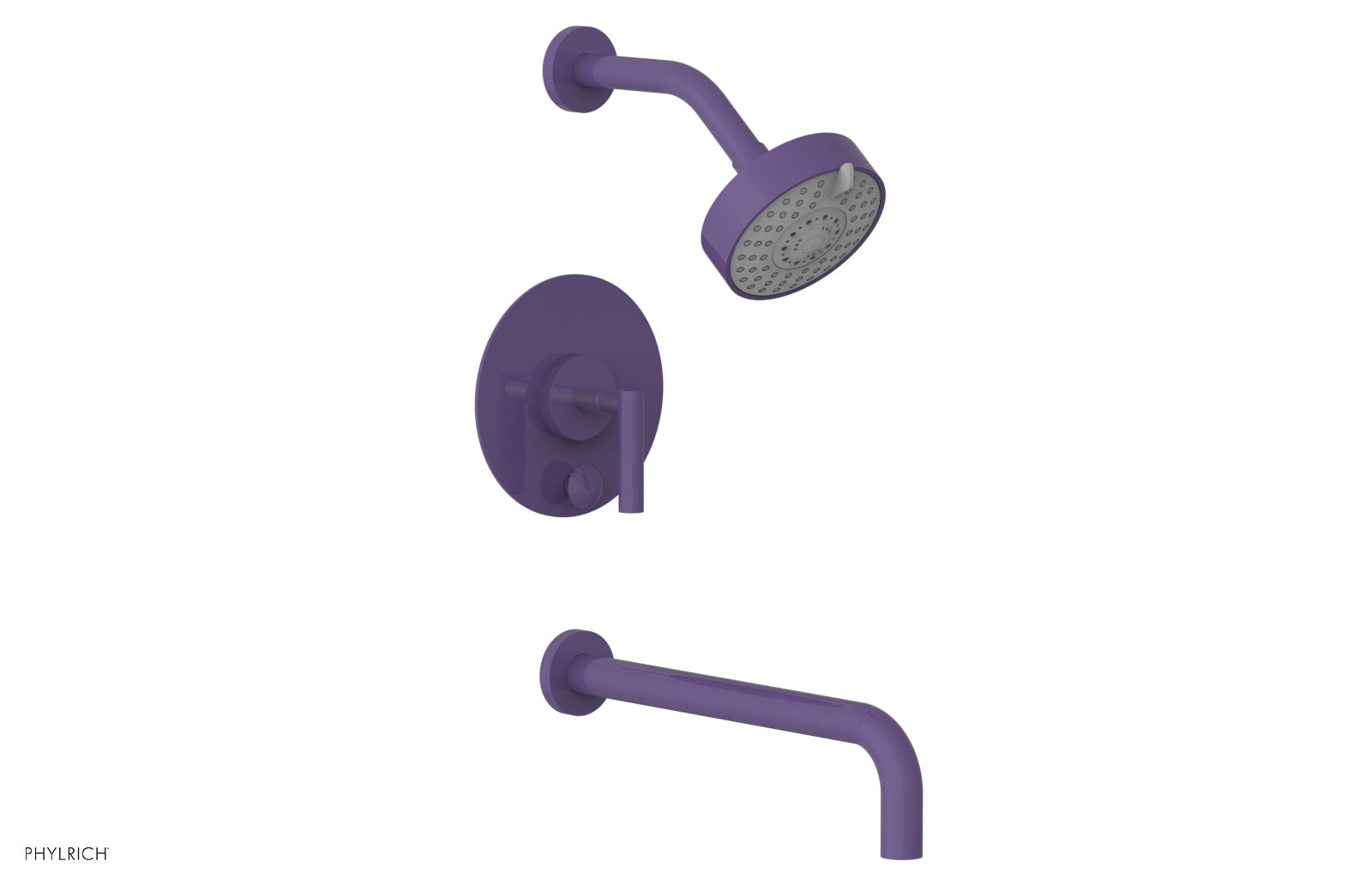 Phylrich TRANSITION Pressure Balance Tub & Shower Set 12" Spout - Lever Handle