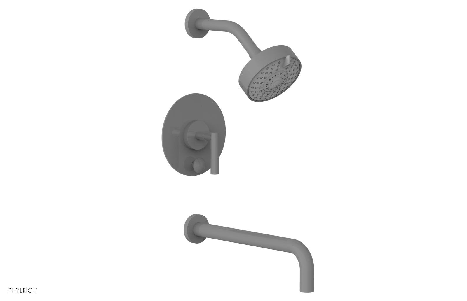 Phylrich TRANSITION Pressure Balance Tub & Shower Set 12" Spout - Lever Handle