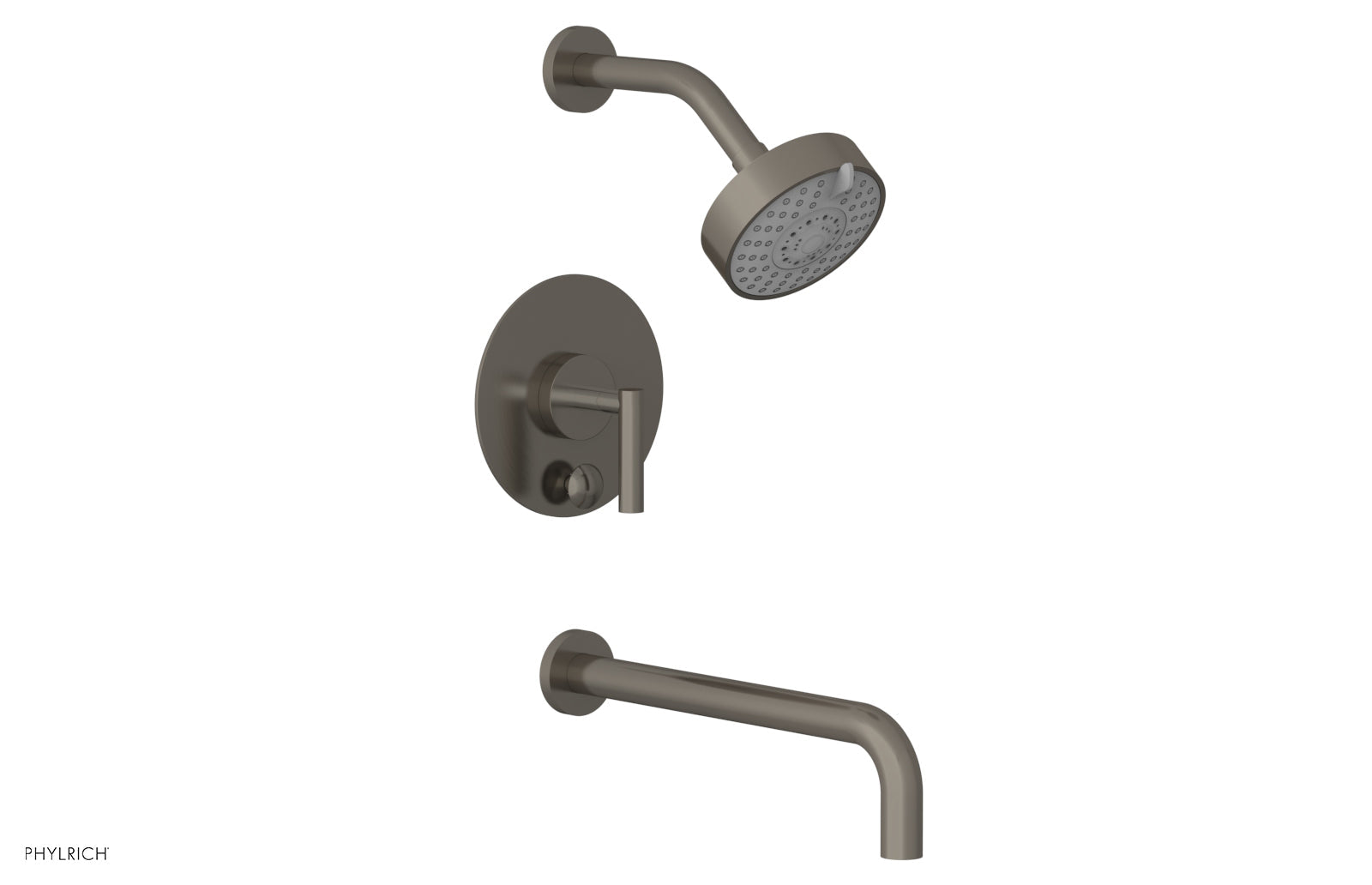 Phylrich TRANSITION Pressure Balance Tub & Shower Set 12" Spout - Lever Handle
