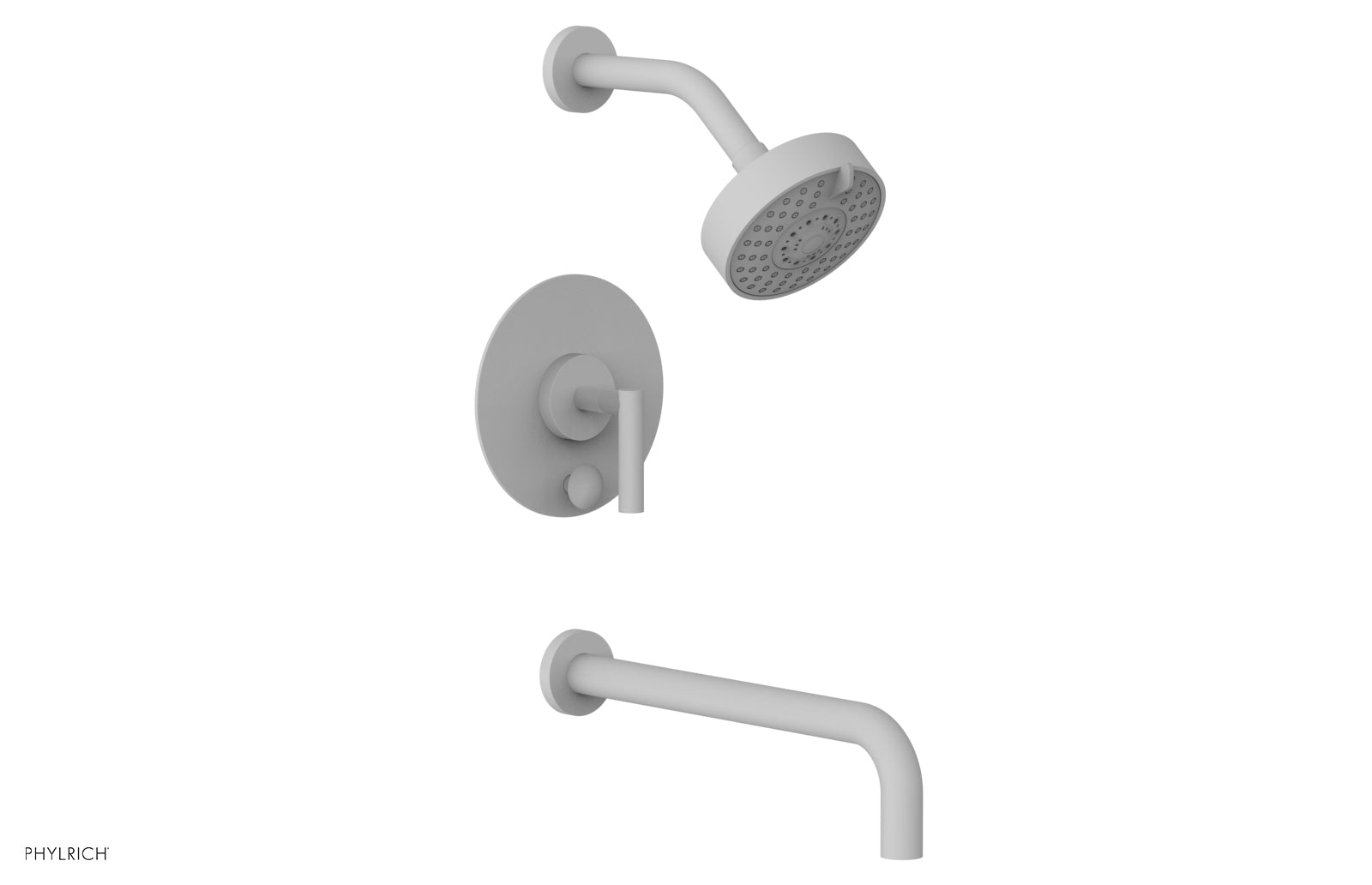 Phylrich TRANSITION Pressure Balance Tub & Shower Set 12" Spout - Lever Handle
