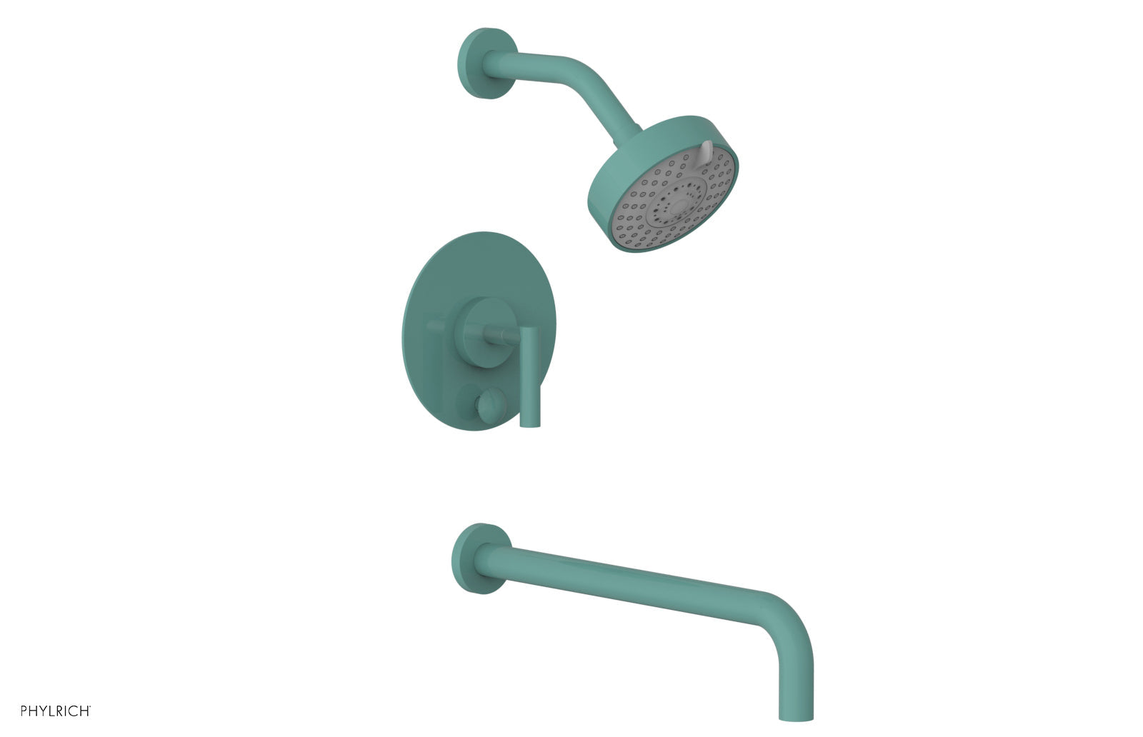 Phylrich TRANSITION Pressure Balance Tub & Shower Set 14" Spout - Lever Handle
