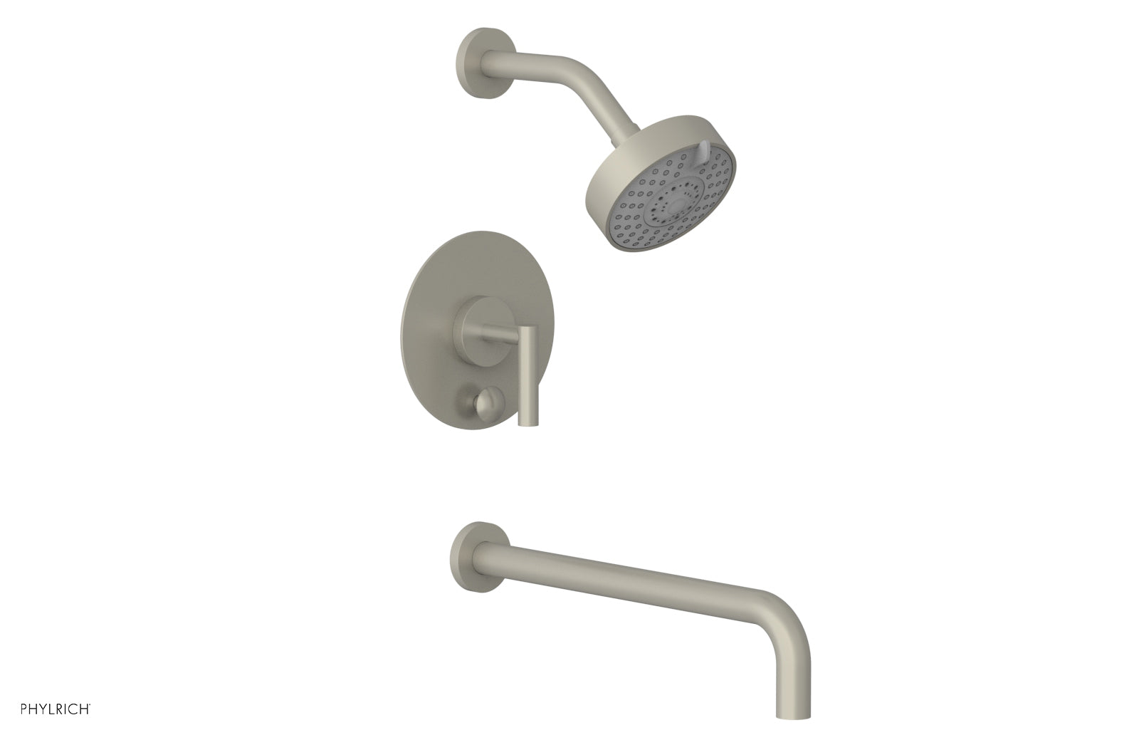 Phylrich TRANSITION Pressure Balance Tub & Shower Set 14" Spout - Lever Handle