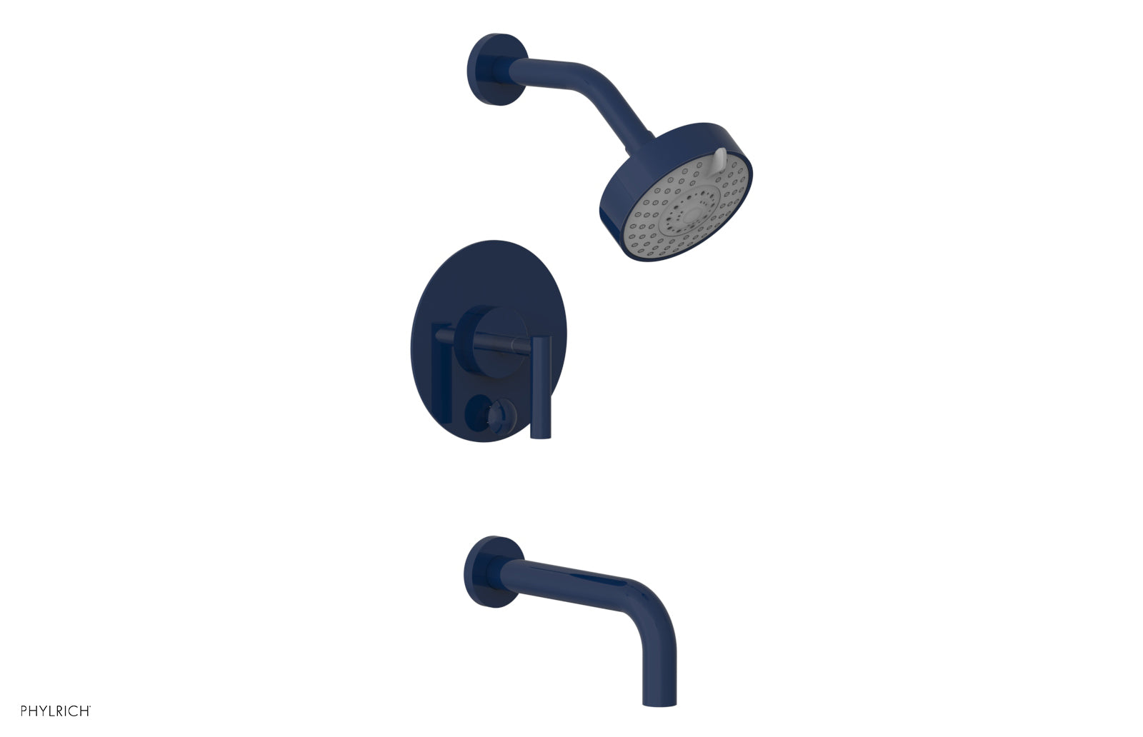 Phylrich TRANSITION Pressure Balance Tub & Shower Set 7 1/2" Spout - Lever Handle
