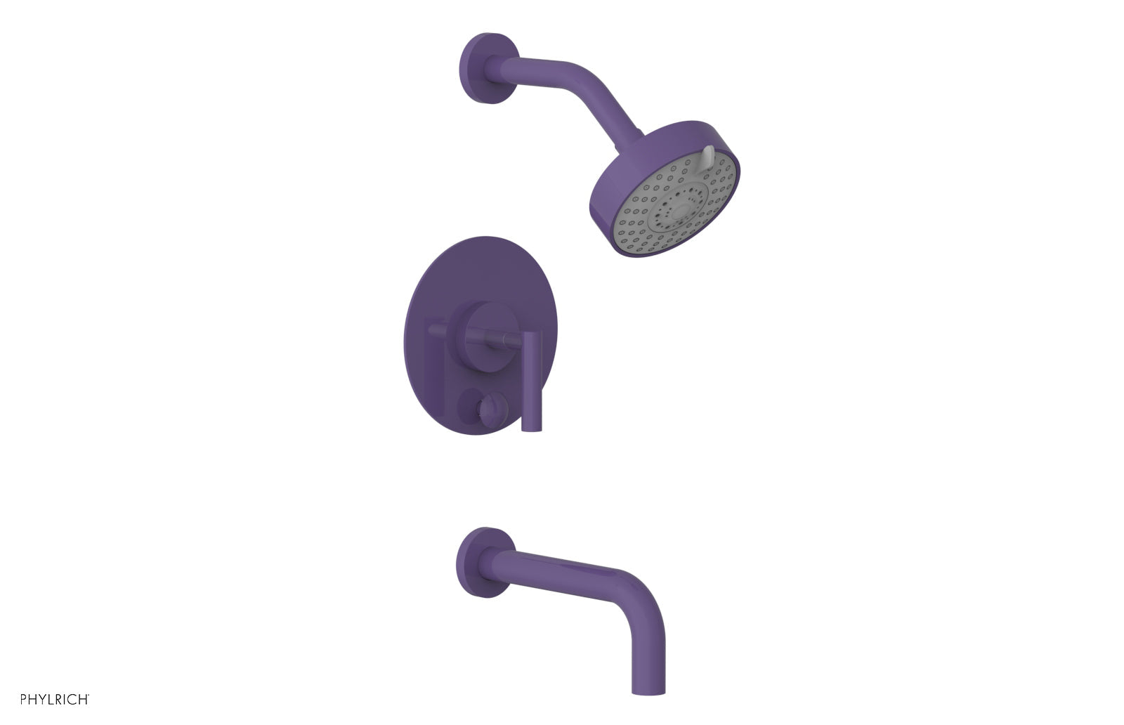 Phylrich TRANSITION Pressure Balance Tub & Shower Set 7 1/2" Spout - Lever Handle