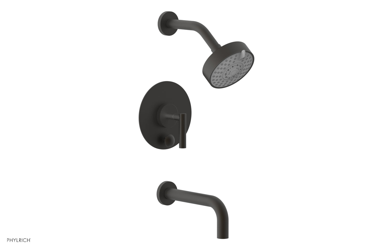 Phylrich TRANSITION Pressure Balance Tub & Shower Set 7 1/2" Spout - Lever Handle
