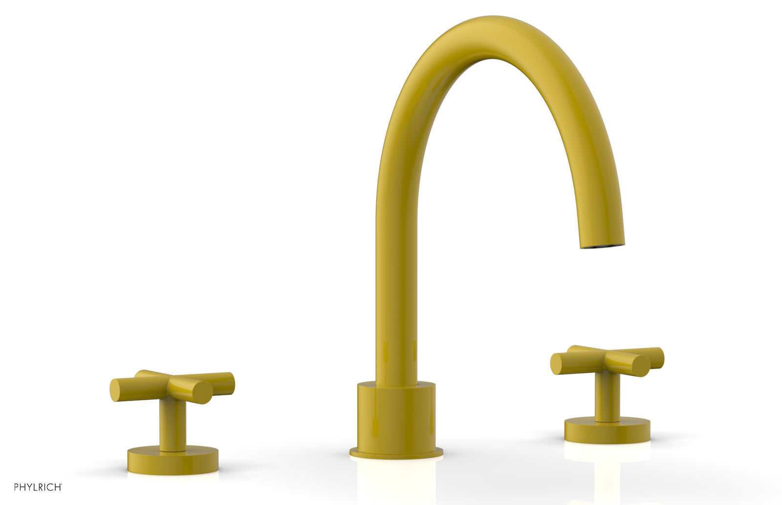 Phylrich TRANSITION Deck Tub Set - Cross Handles