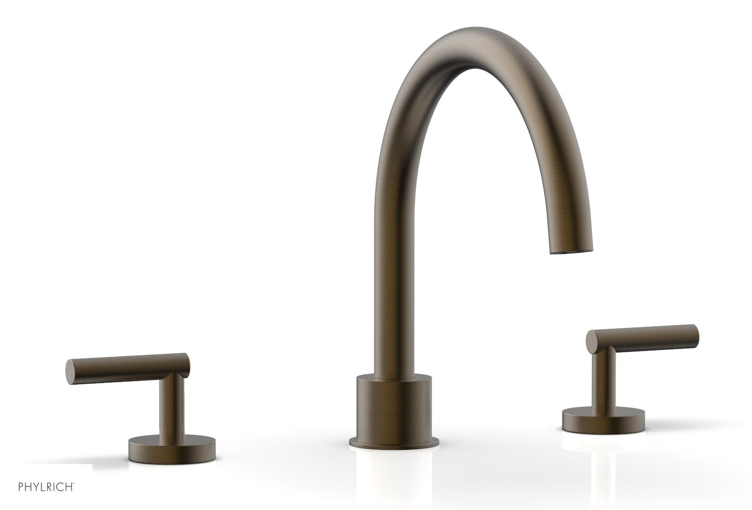 Phylrich TRANSITION Deck Tub Set - Lever Handles