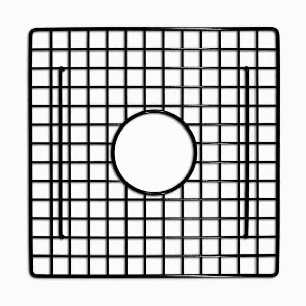 matte black bottom grid