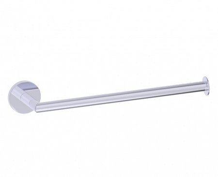 polished chrome towel paper holder