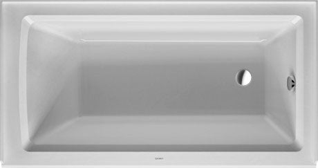 white bathtub