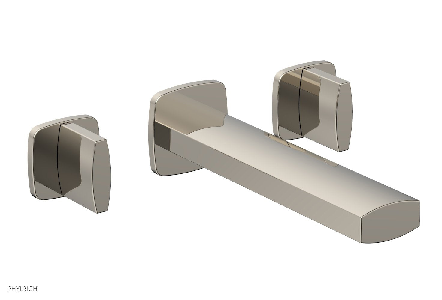 Phylrich RADI Wall Tub Set - Blade Handles