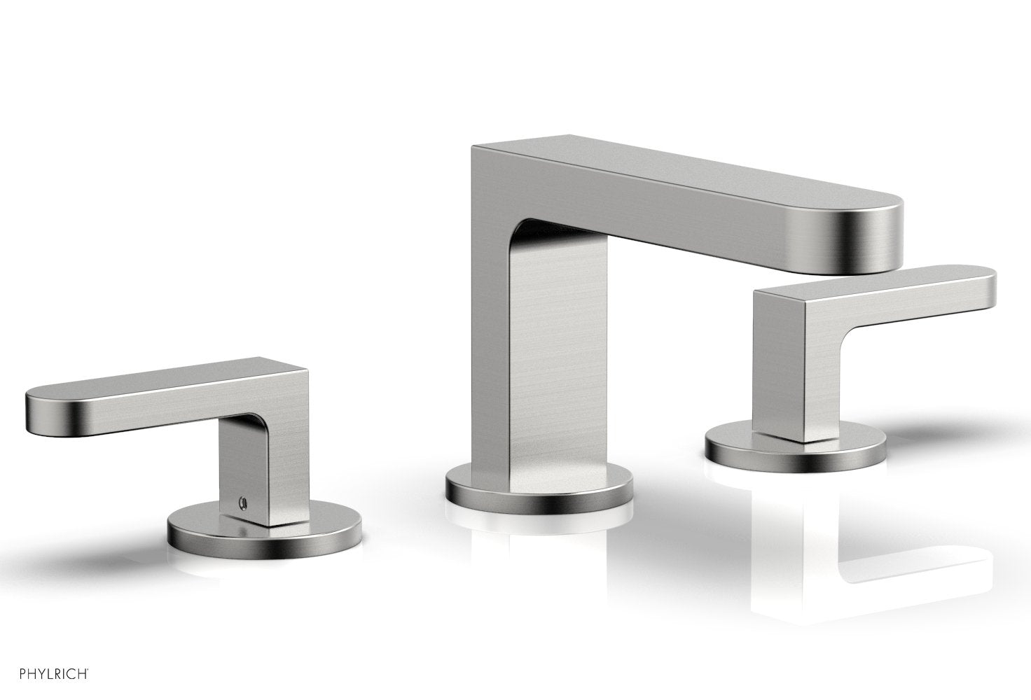 Phylrich ROND Widespread Faucet - Lever Handles Low Spout