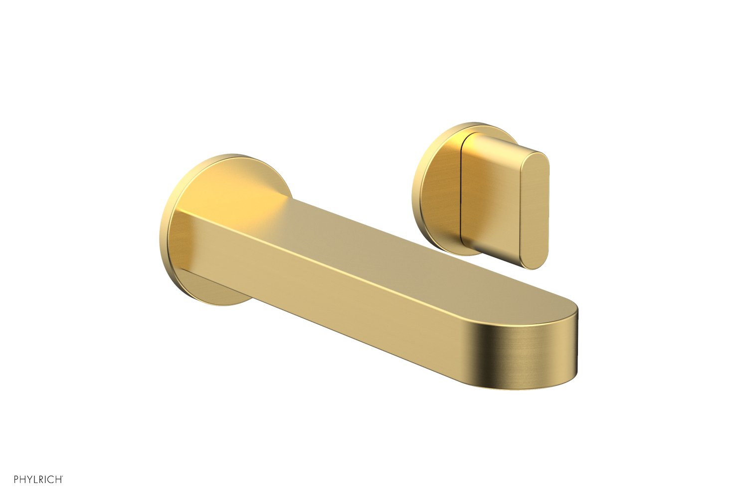 Phylrich ROND Single Handle Wall Lavatory Set - Blade Handles