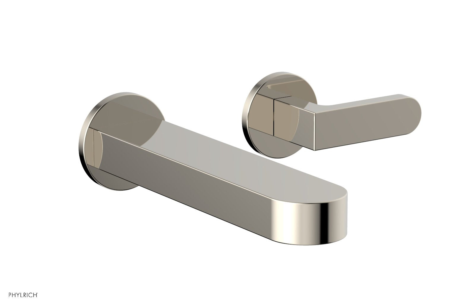 Phylrich ROND Single Handle Wall Lavatory Set - Lever Handles
