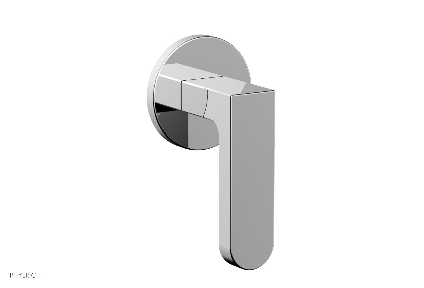 polished chrome volume control