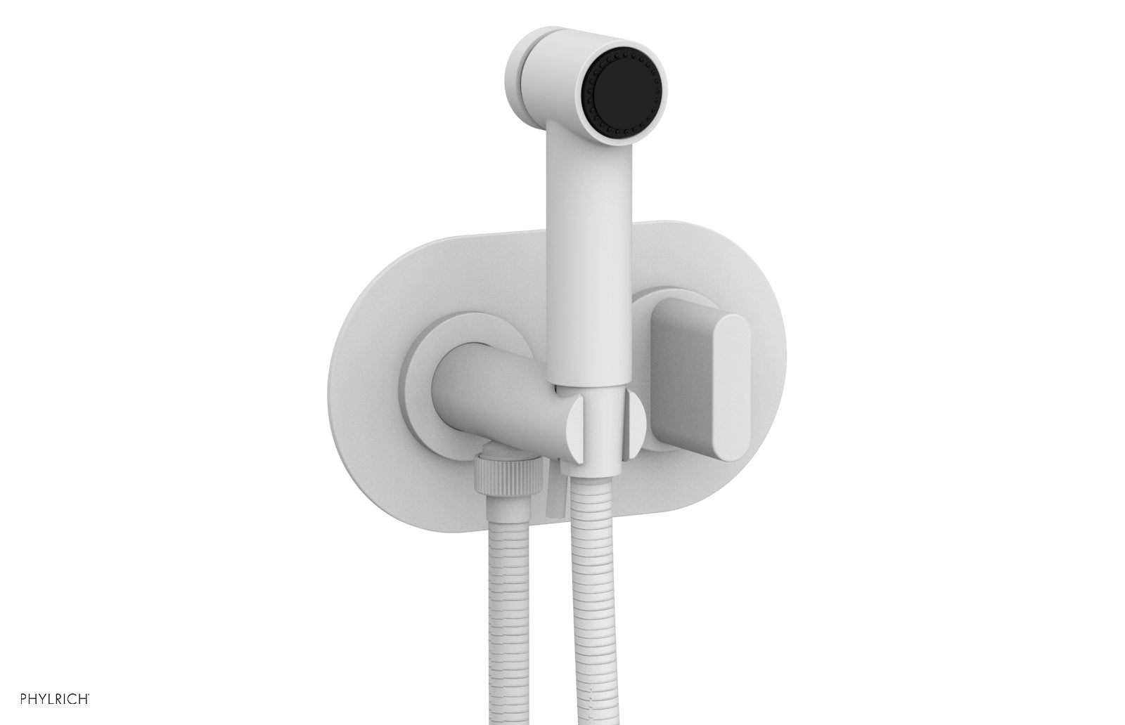 Phylrich ROND Wall Mounted Bidet, Blade Handle