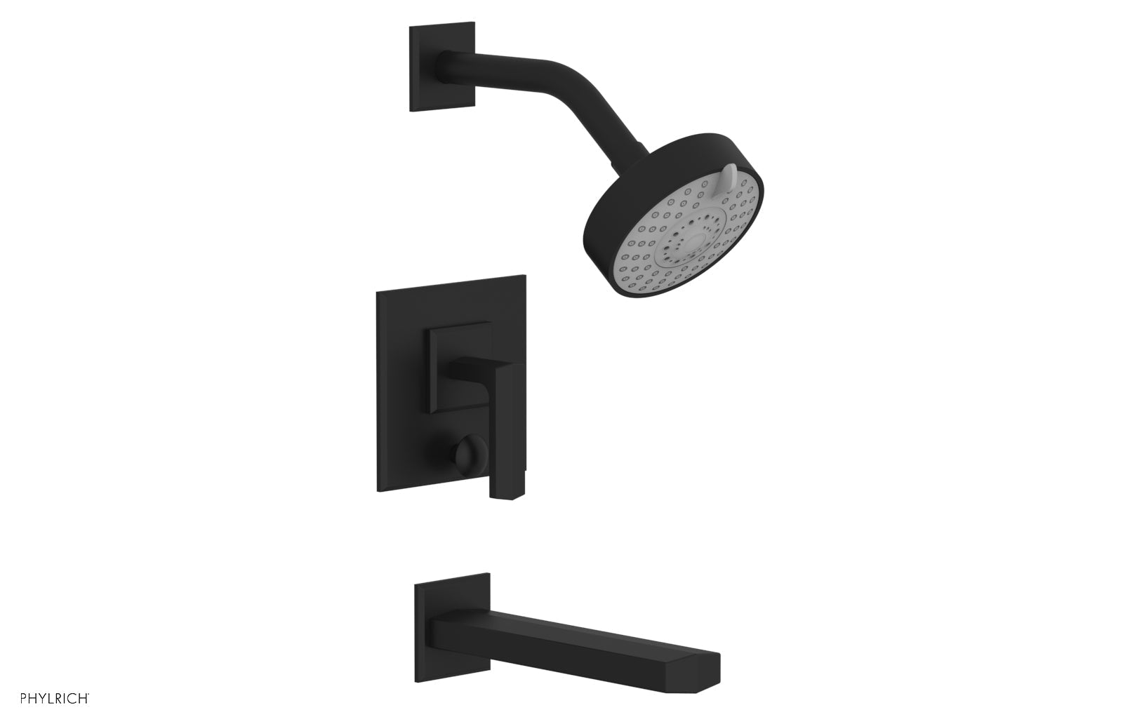 Phylrich DIAMA Pressure Balance Tub and Shower Set - Lever Handle