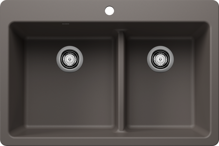 Blanco Liven 1-3/4 Low Divide Dual Mount Sink