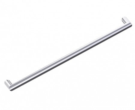polished chrome towel bar