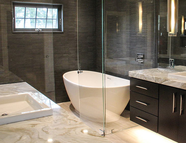 white bathtub
