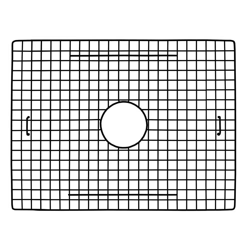 matte black bottom grid