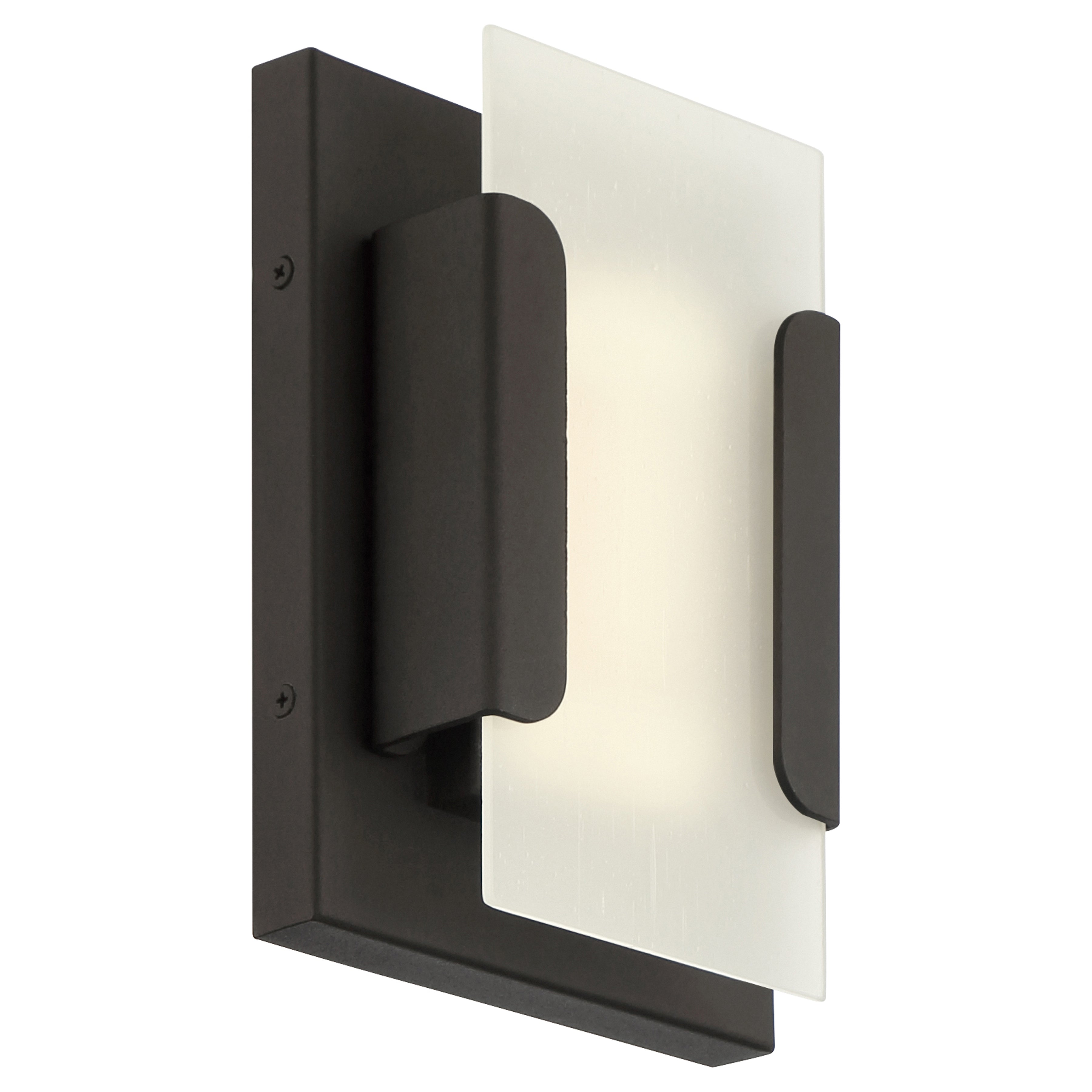 bronze led wall mount