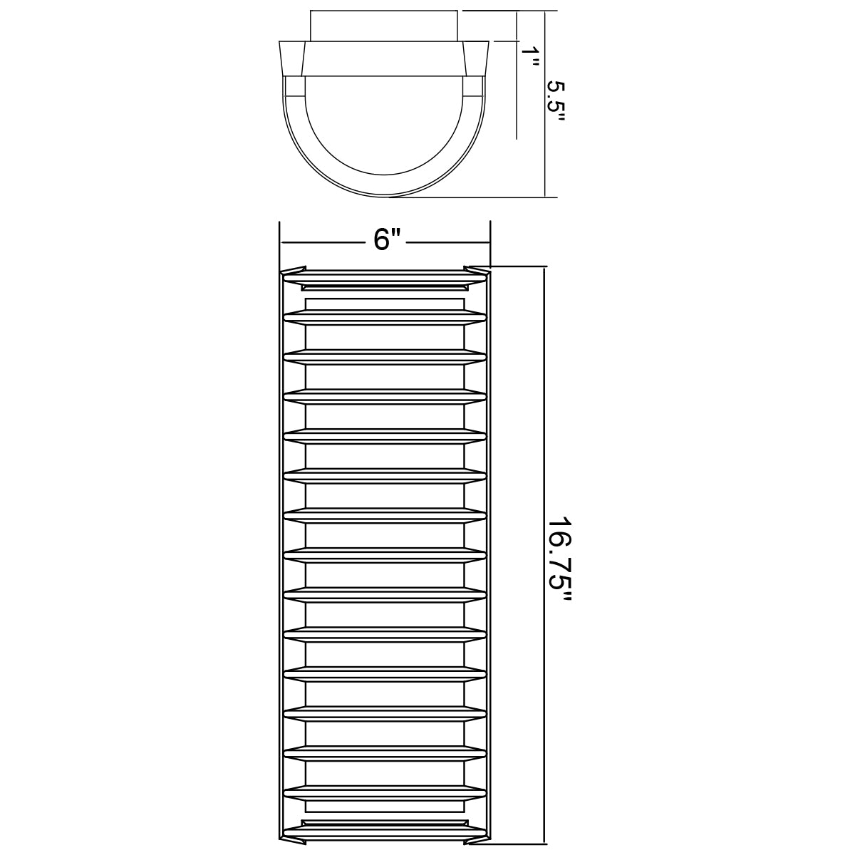 satin led wall mount