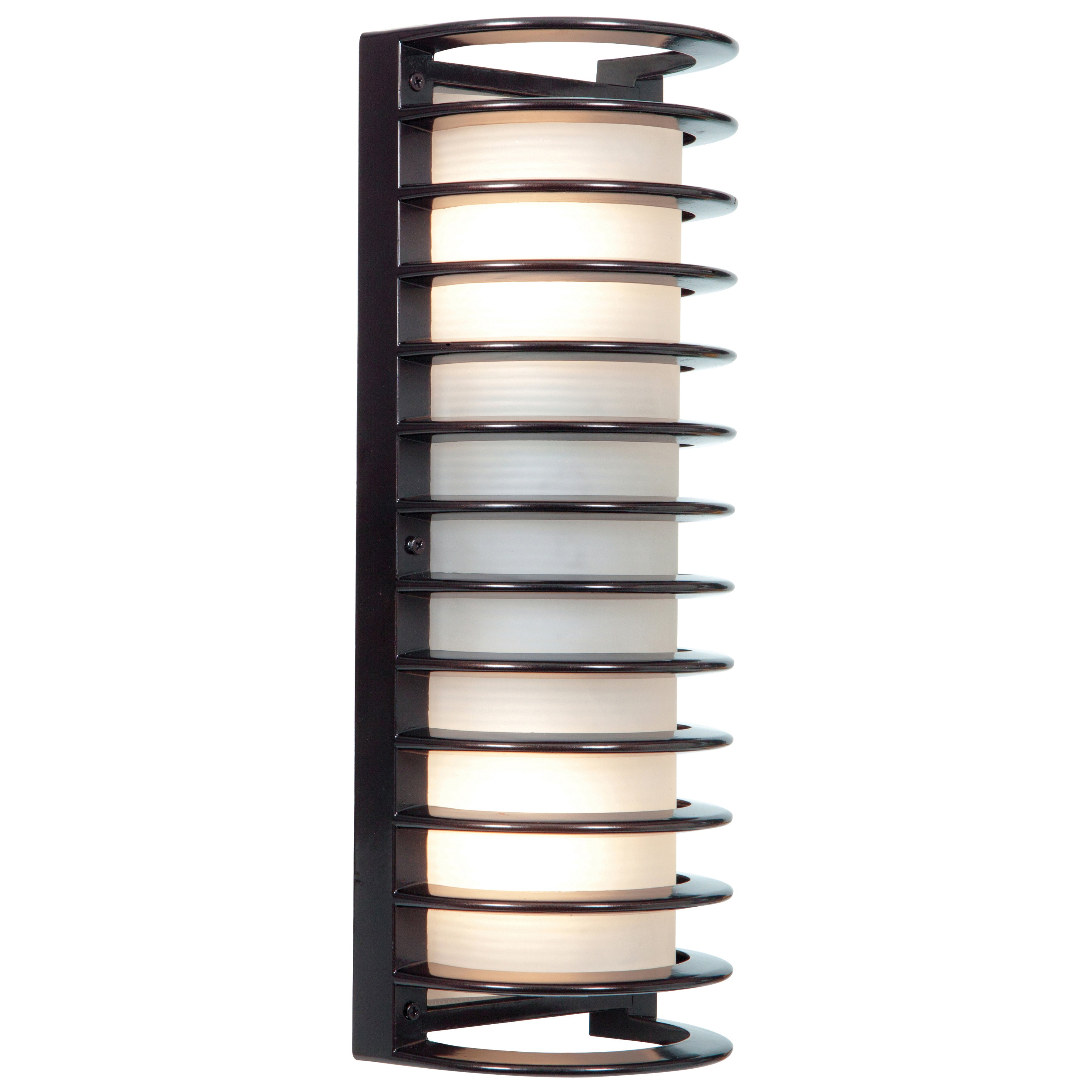 bronze led wall mount