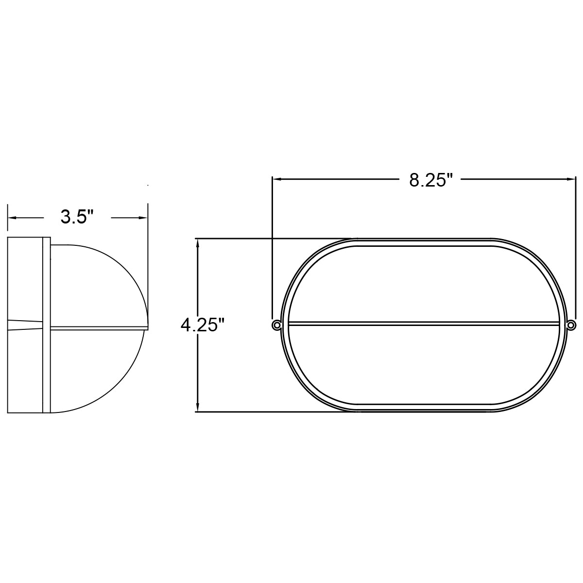 black led bulkhead